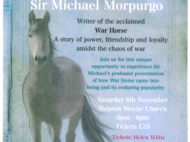 An Evening to Mark Remembrance With Sir Michael Morpurgo